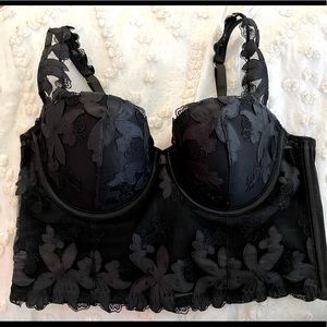 Victoria Secret Floral Bustier Top